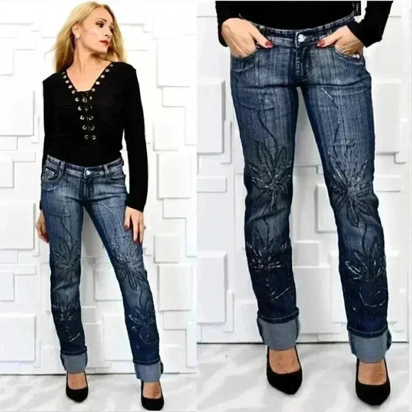 Beaded detailed Jeans - Picture 1 of 2